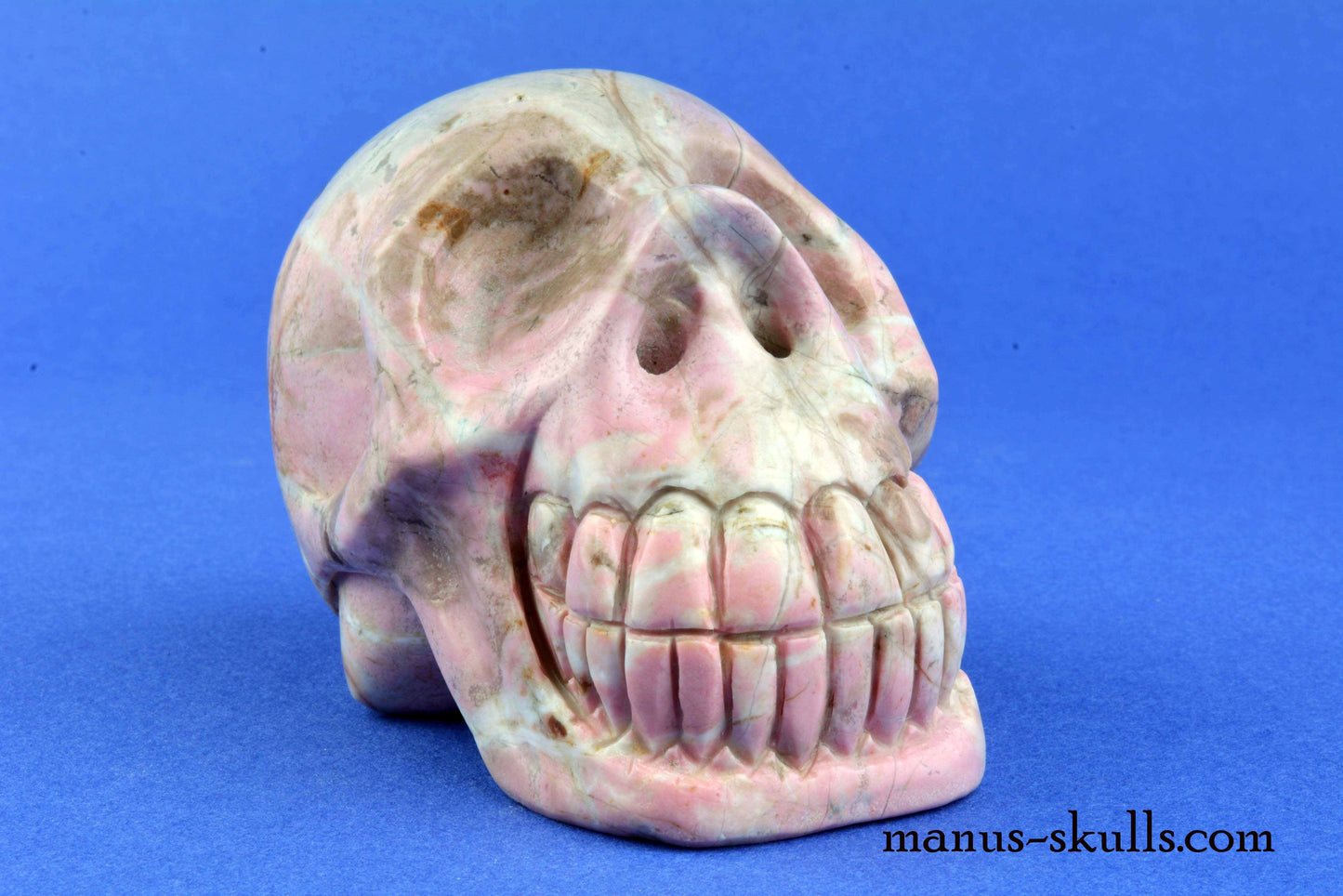 Pink Peruvian Opal Skull