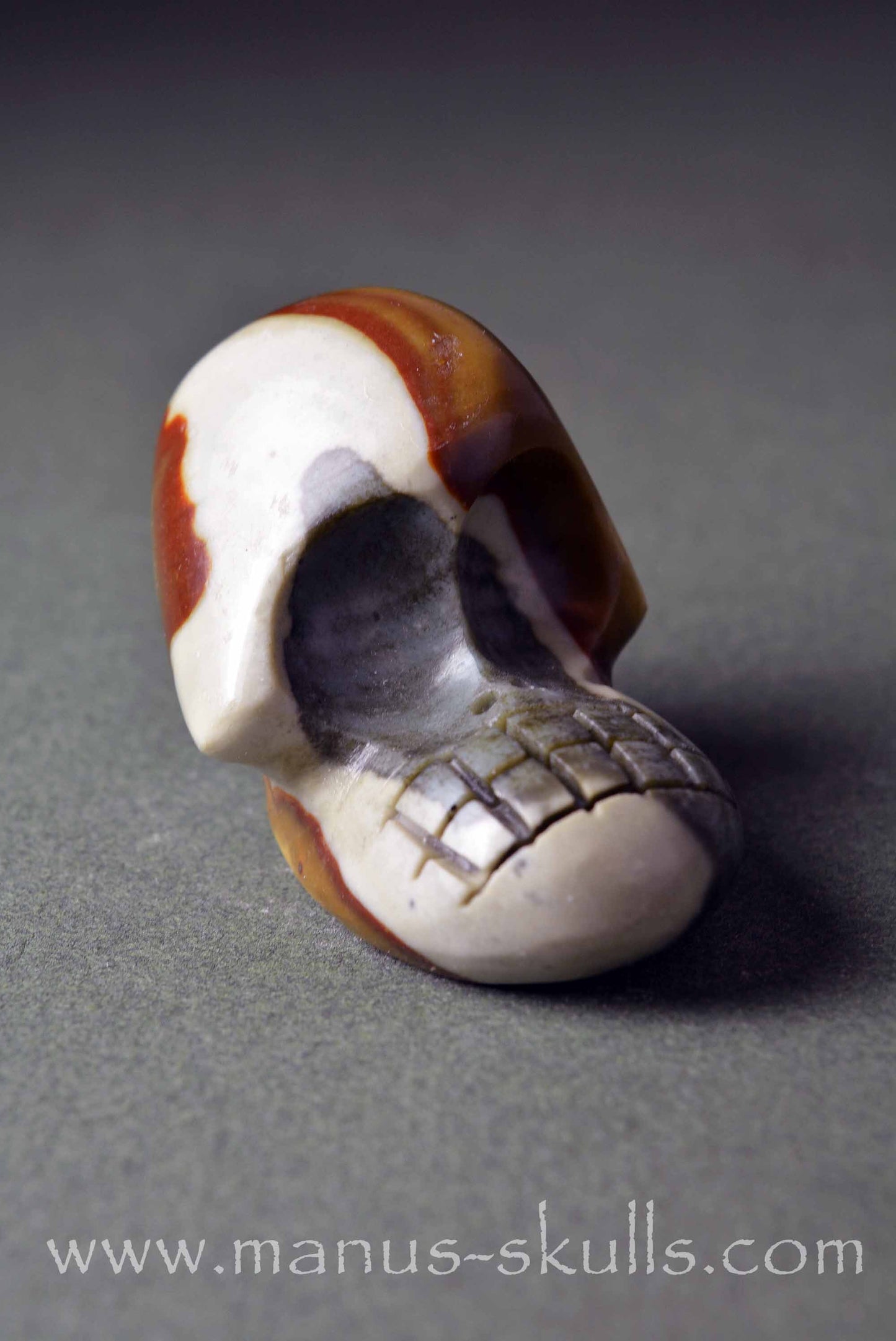 Polychrome Jasper Ivolian Skull