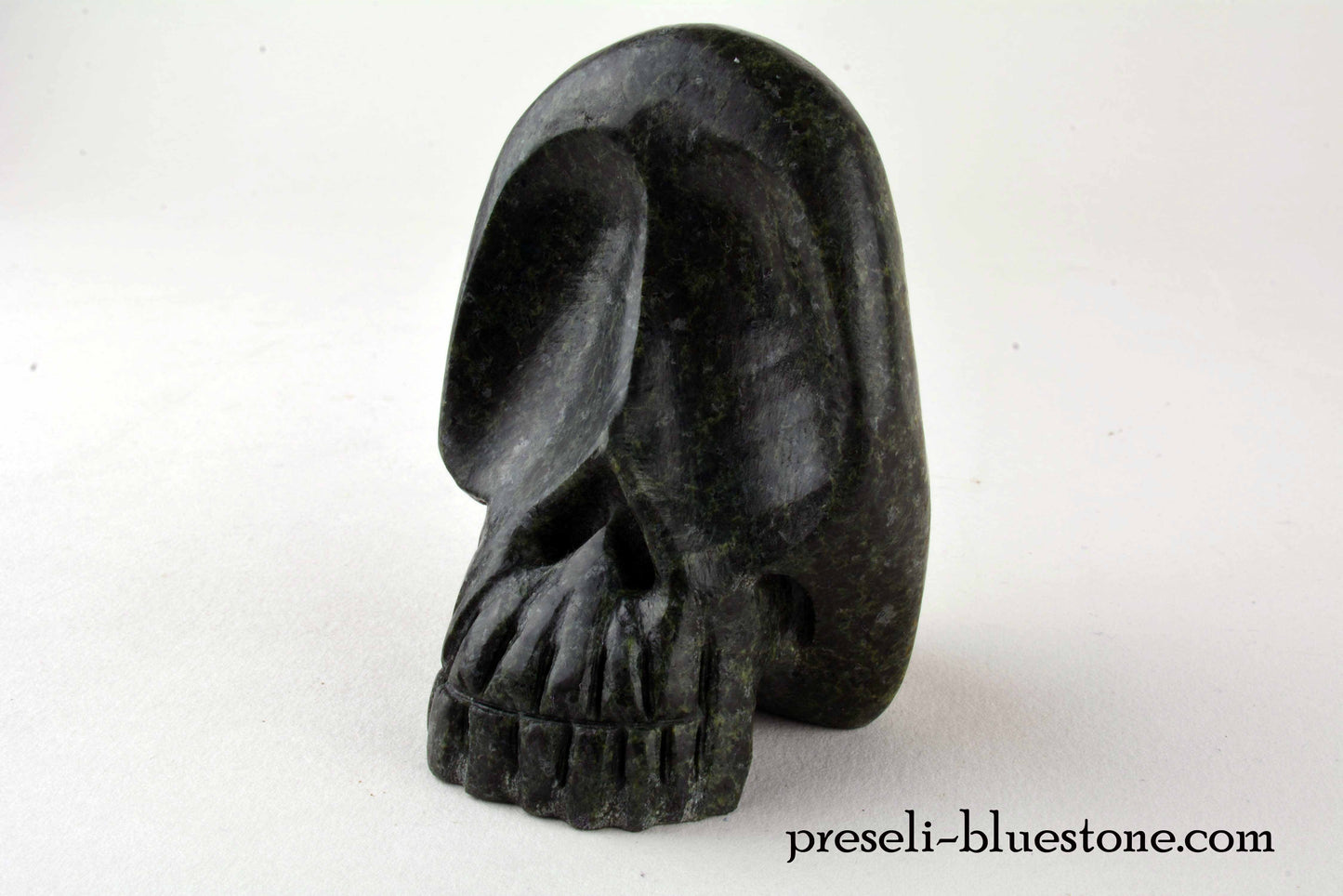 Unspotted Preseli Bluestone Skull