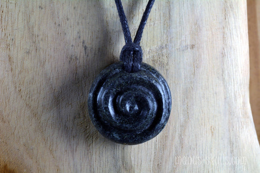 Preseli Bluestone Spiral Pendant