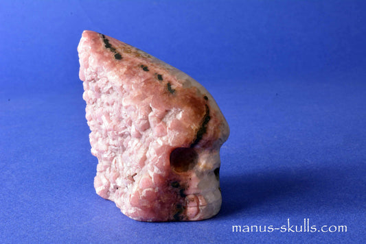 Rhodochrosite Conehead Skull