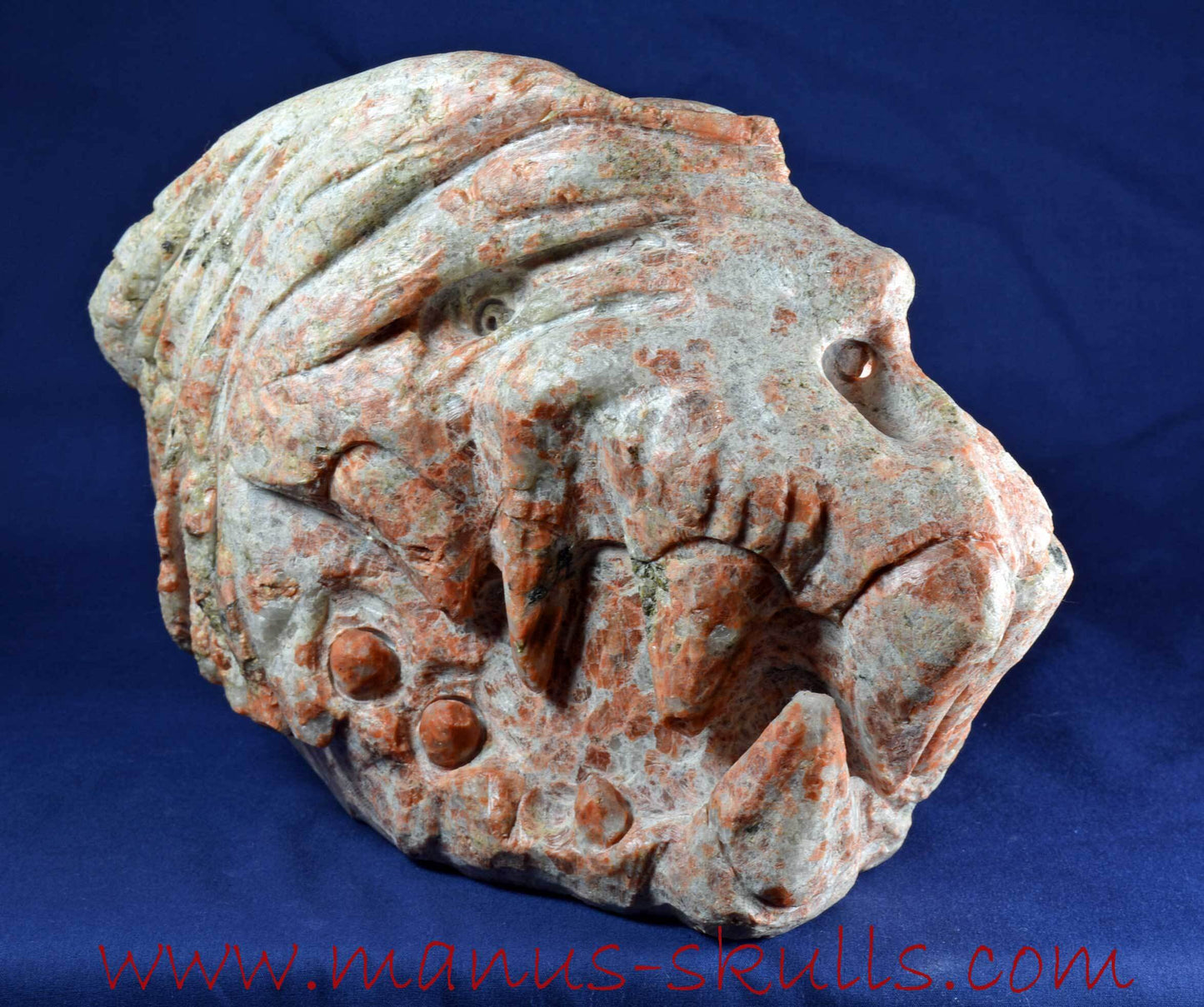 Red Calcite (Provence) Dragon