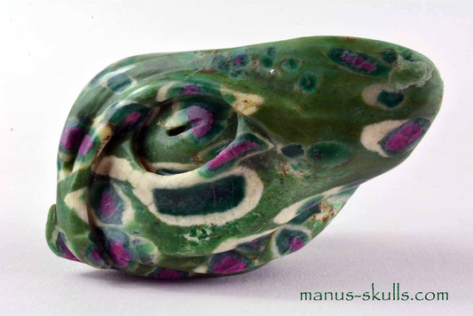 Ruby in Fuchsite Dragon