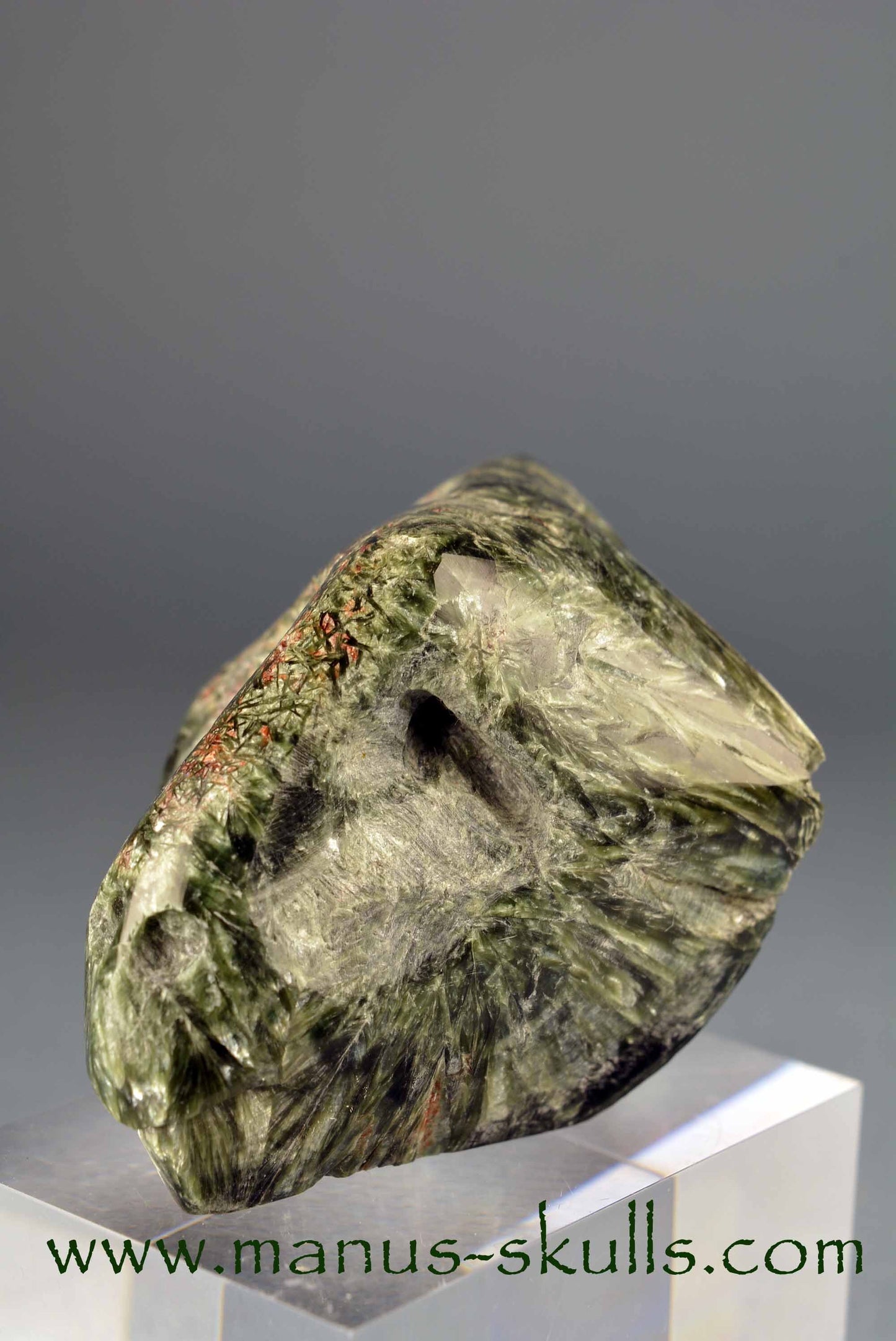 Seraphinite Skull