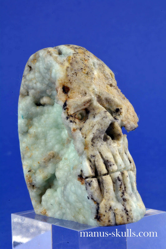 Smithsonite Skull