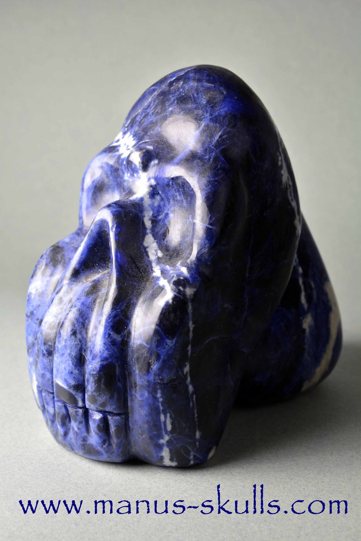 Sodalite Skull