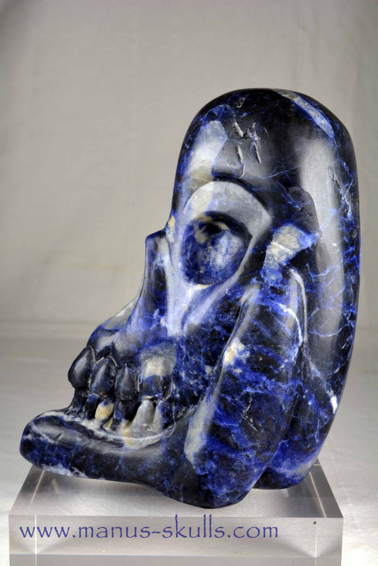 Sodalite Skull