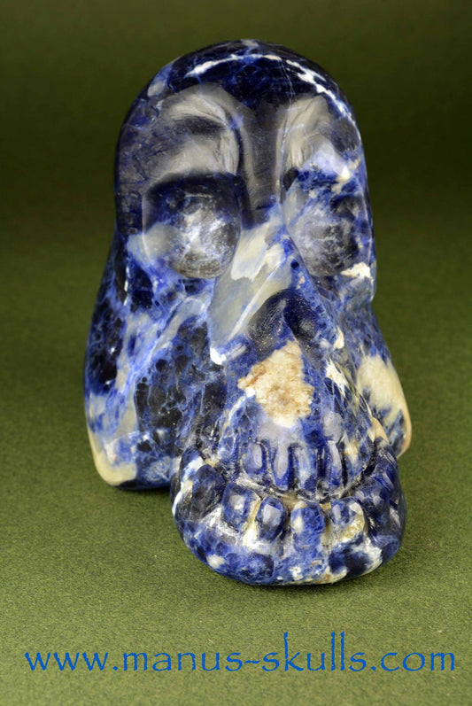 Sodalite Skull