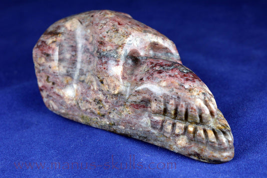 Thulite Skull