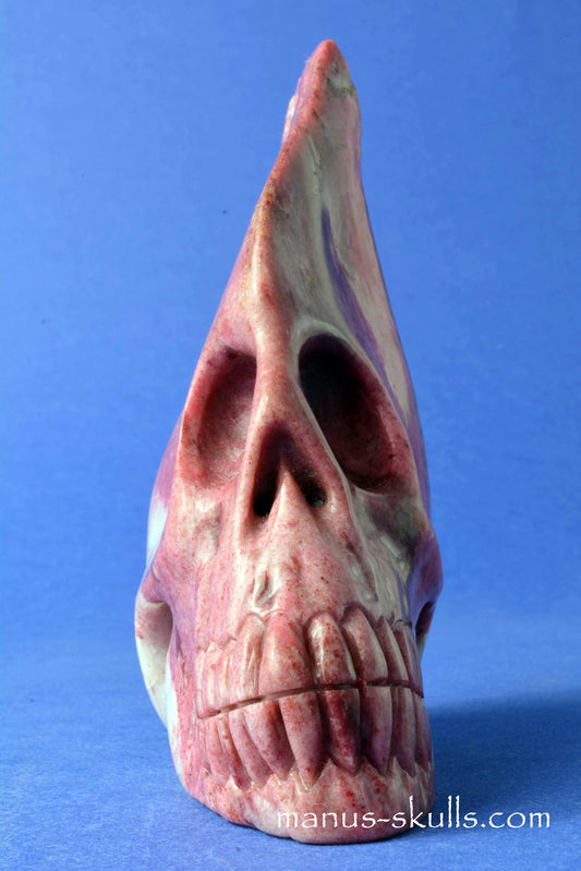 Thulite Skull