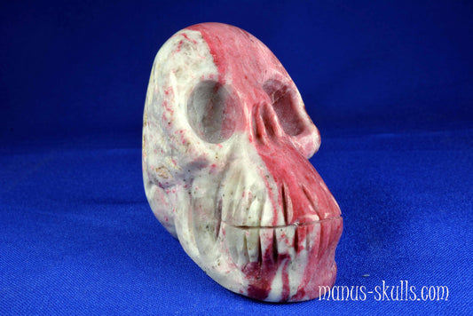 Thulite Skull