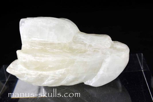 White Calcite Dragon