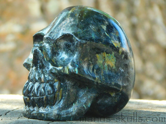 Nuummite Skull