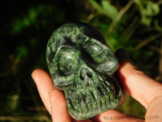 Chrome Diopsite Skull