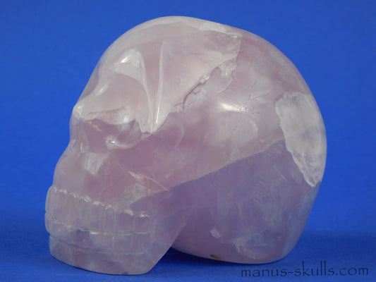 Rose Quartz Skull