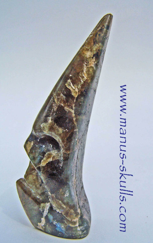 Labradorite Conehead Skull