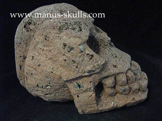 Lava Rock Skull
