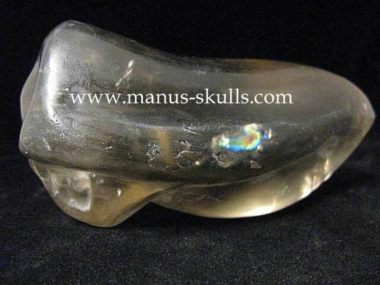Smokey Quartz Skull